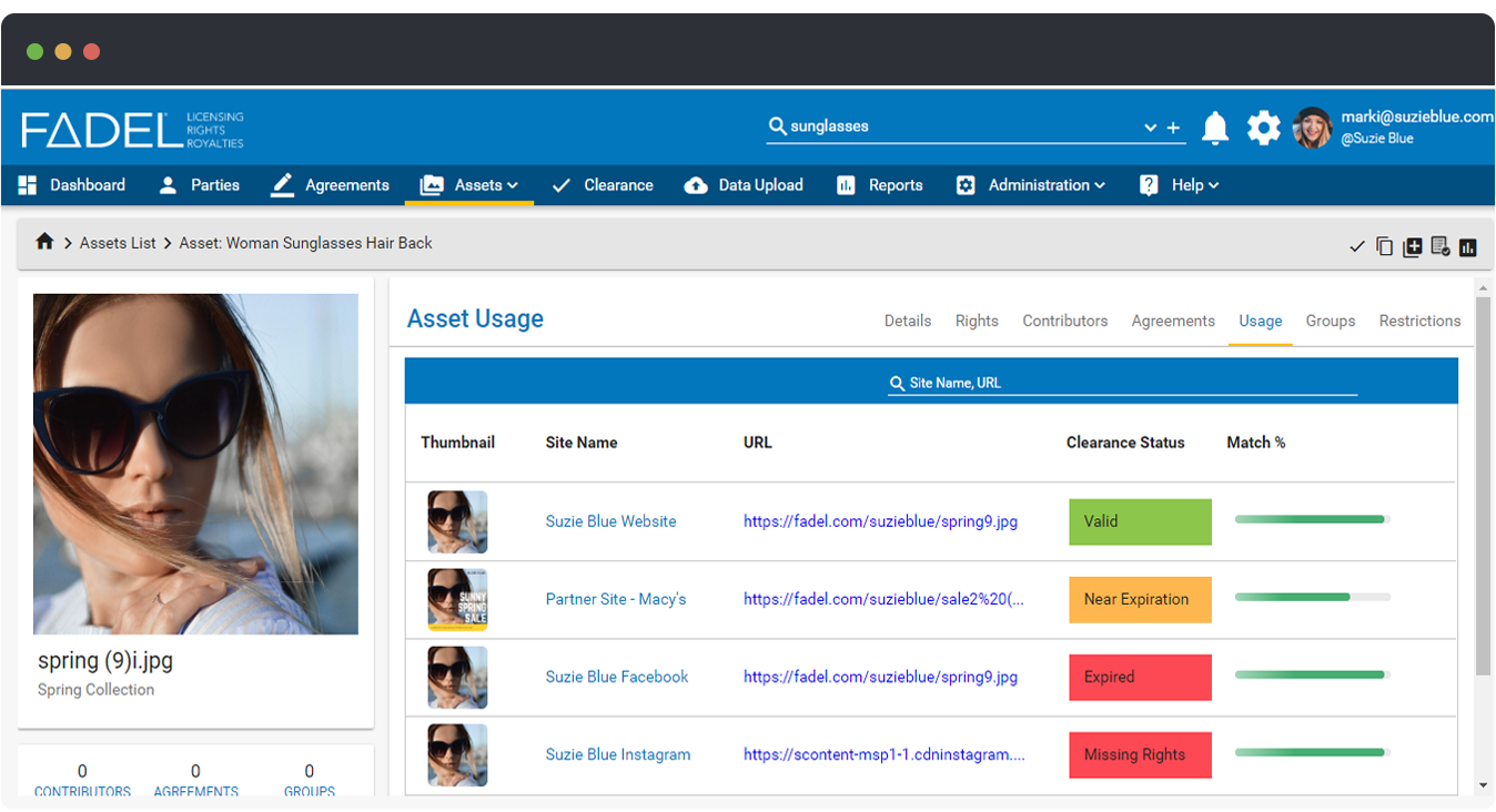 screenshot of Brand Vision